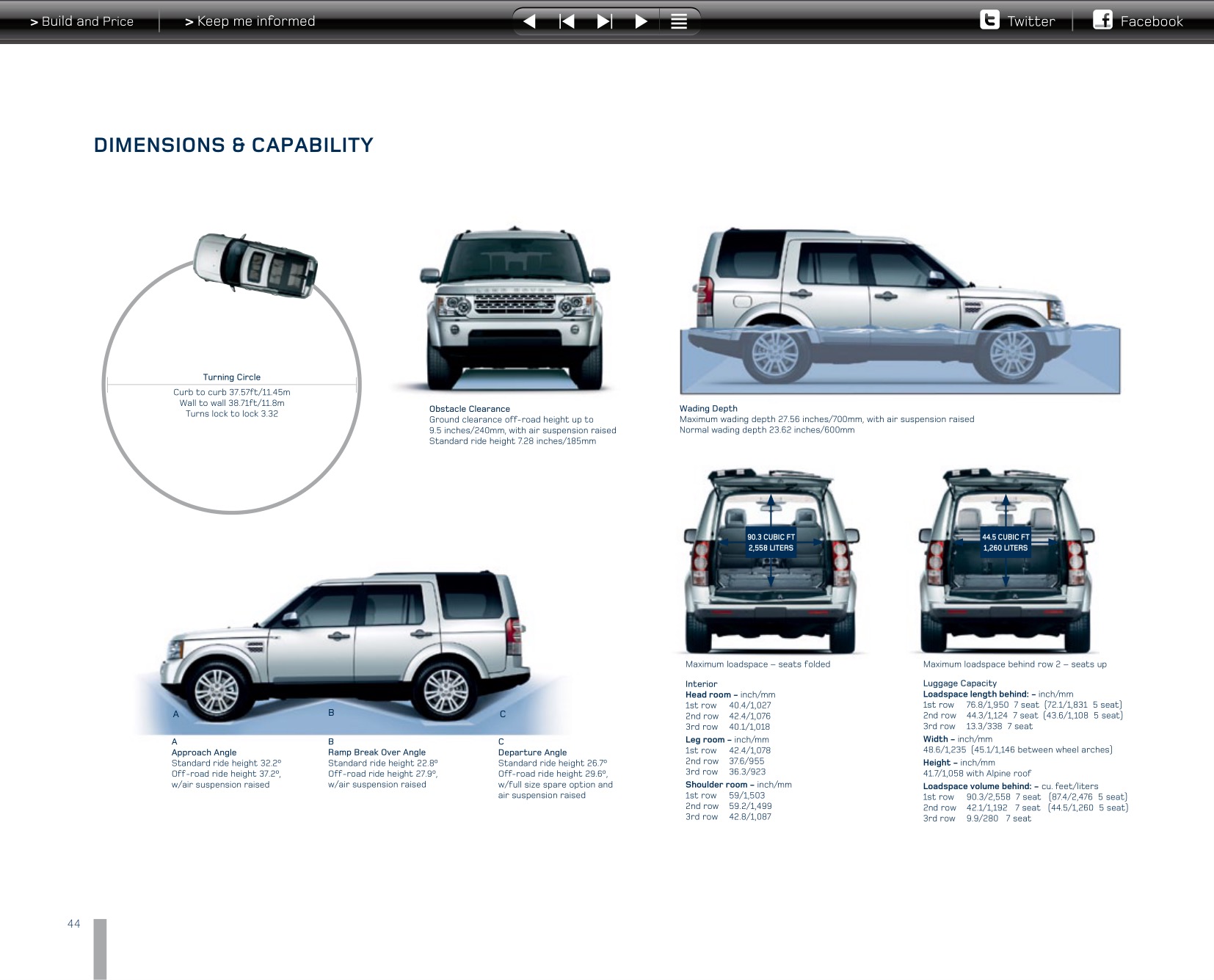2012 Land Rover LR4 Brochure Page 48
